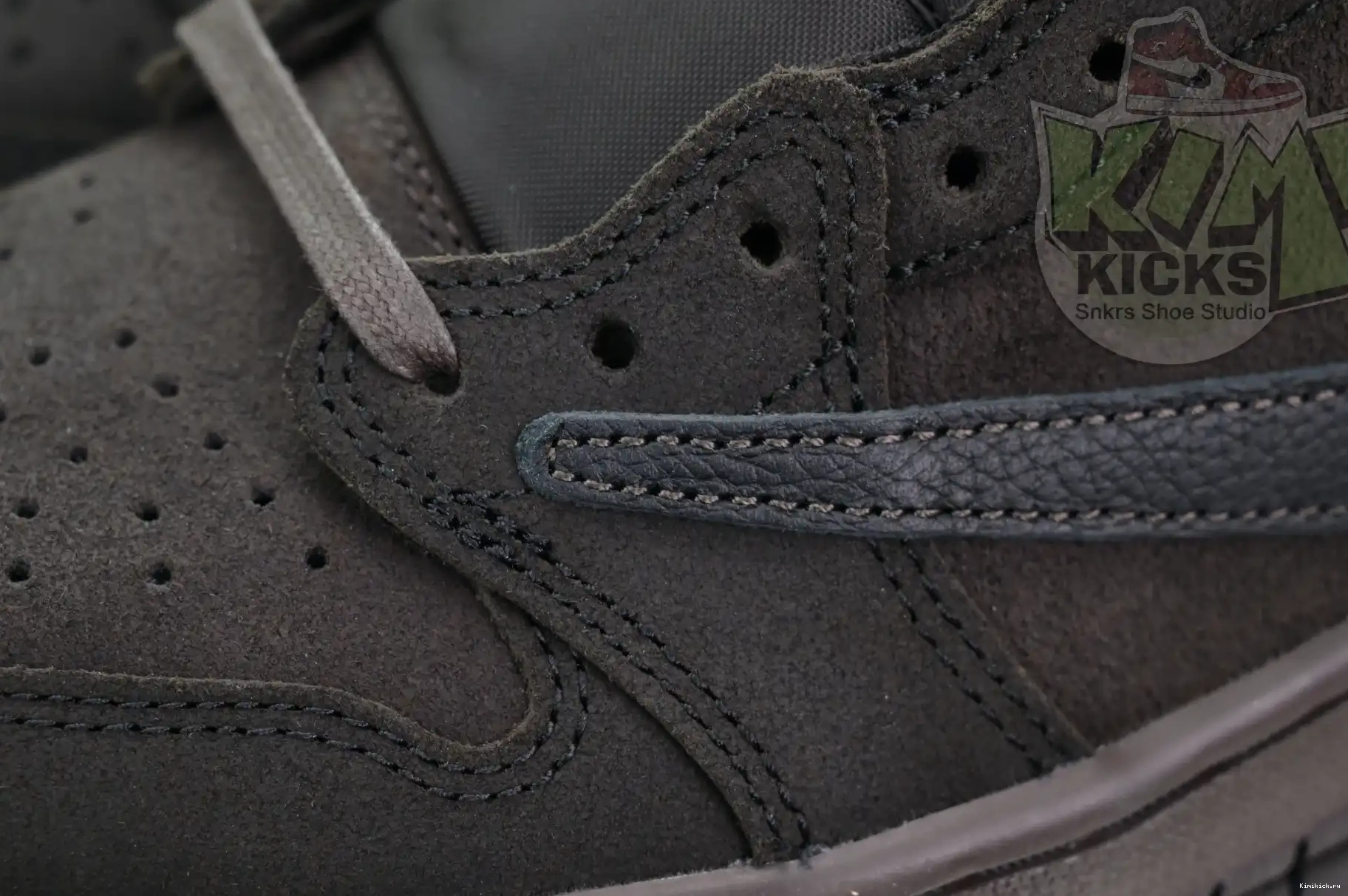 Air 1 x Jordan OG“Velvet Scott Kimikick Brown” Jordan Low Travis 0403